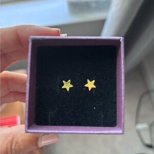 Dainty Star Stud Earrings